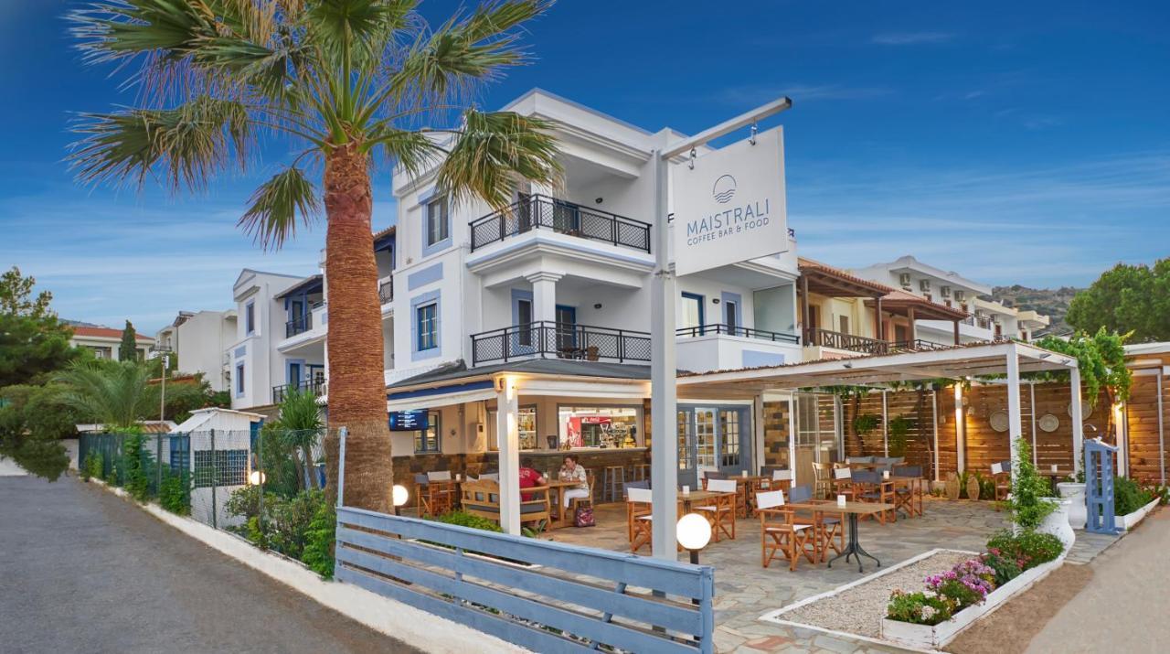 Maistrali Sea View Apartments Stalida Bagian luar foto